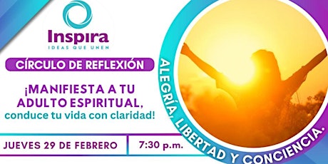 Círculo de reflexión ¡Manifiesta A Tu Adulto Espiritual! primary image