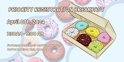 Honors Priority Registration Breakfast primary image