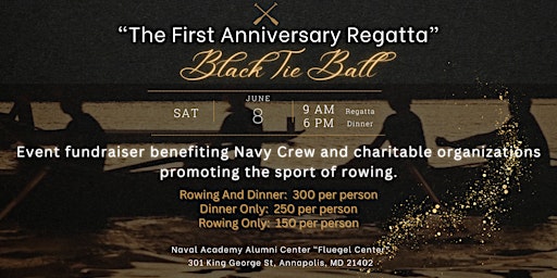 "The First 400 Meter Anniversary Regatta" And Black Tie Ball primary image