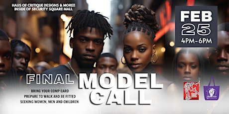 Imagem principal de Tightfisted Fashion - Final Model Call