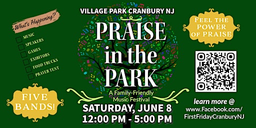 Imagem principal do evento Praise in the Park: A Family-Friendly Music Festival