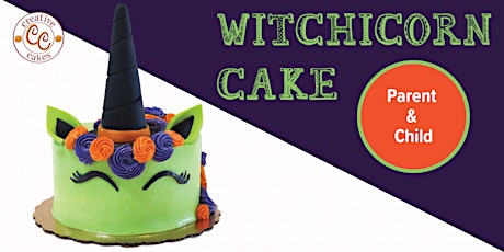 Witchicorn Cake - Parent & Child