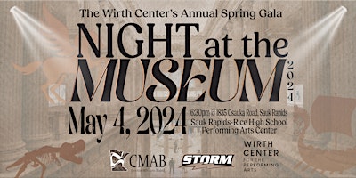 Hauptbild für Wirth Center's Annual Spring Gala "Night at the Museum"