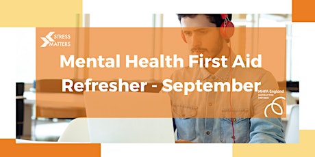 Mental Health First Aid Refresher Online: September