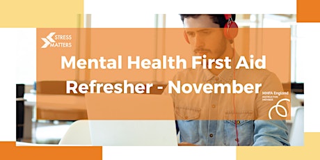 Mental Health First Aid Refresher Online: November