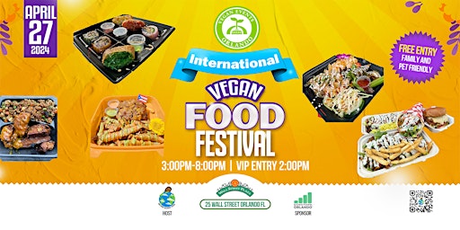Imagem principal do evento International Vegan Food Festival