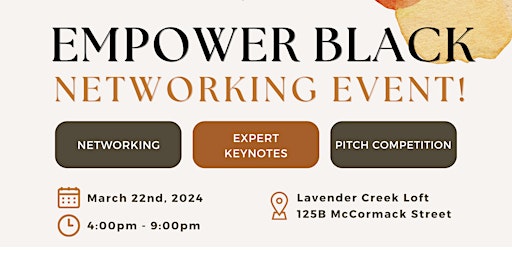 Imagem principal do evento Empower Black Networking Event