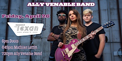 Imagen principal de Concert: Ally Venable Band