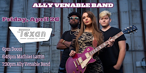 Concert: Ally Venable Band primary image
