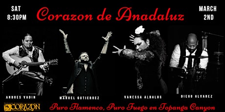 Primaire afbeelding van Flamenco Manuel Gutierrez, Andres Vadin, Vanessa Albalos & Diego Alvarez