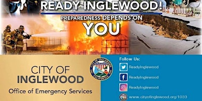 Imagem principal de Ready Inglewood Emergency Preparedness Expo- Volunteer Registration