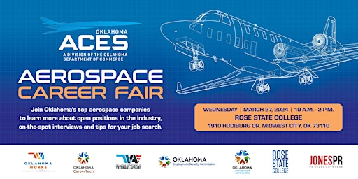 Hauptbild für Oklahoma Aerospace Career Fair 2024 - Midwest City