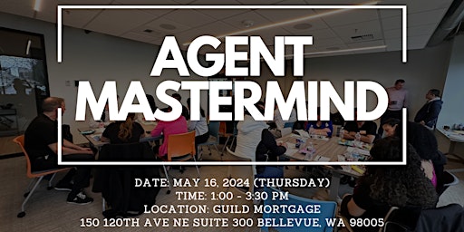 Agent Mastermind with NW Region Top Agents primary image