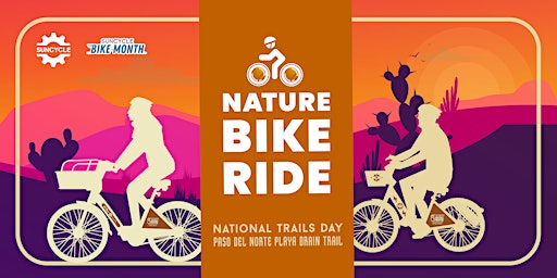 Imagem principal do evento National Trails Day: SunCycle Playa Drain Trail Bike Ride