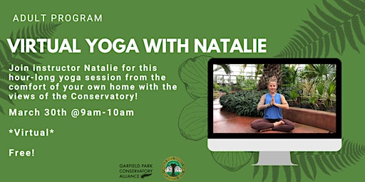 Hauptbild für Virtual Yoga with Natalie