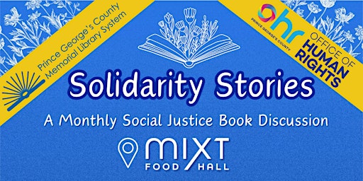Imagem principal do evento Community Lead Book Discussions - Stories of Solidarity