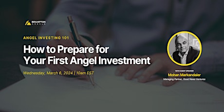Imagen principal de Angel Investing 101: How to Prepare for Your First Angel Investment