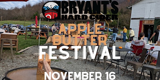 Imagem principal do evento Bryant's Cidery and Brewery Apple Butter Festival