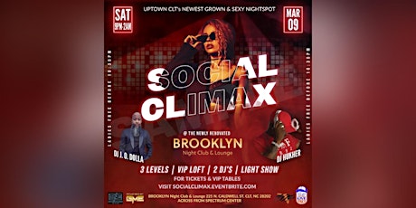 Social Climax Saturdays @ Brooklyn Nightclub & Lounge primary image