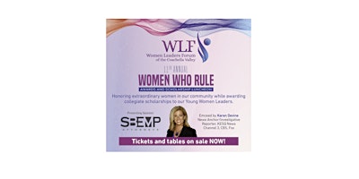 Imagem principal do evento 11th Annual Women Who Rule! Awards and Scholarship Luncheon