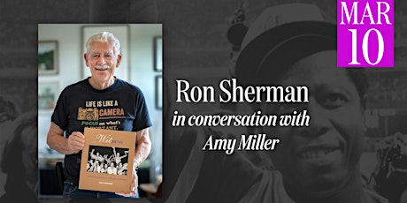 Ron Sherman Photographer, Author  Presents 'Witness, a Photographic Essay" primary image