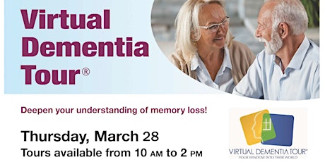 Virtual Dementia Tour (VDT) Deepen your understanding of memory loss primary image