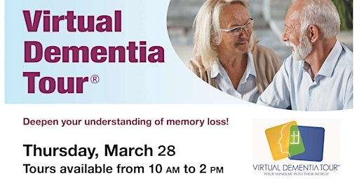 Imagen principal de Virtual Dementia Tour (VDT) Deepen your understanding of memory loss