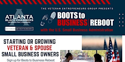 Hauptbild für SBA Boots to Business Reboot Presented by ABC Veteran Entrepreneurs Group