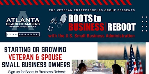 Hauptbild für SBA Boots to Business Reboot Presented by ABC Veteran Entrepreneurs Group