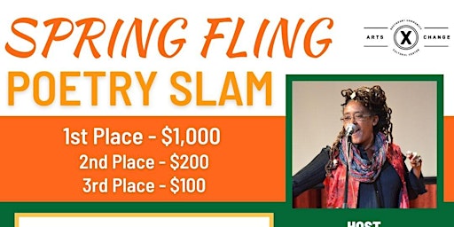 Image principale de Spring Fling $1,300.00  Poetry Slam