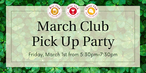 Imagen principal de March Club Pick Up Party