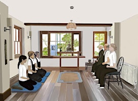 Primaire afbeelding van Meditation and Zen Practice Evening- Hybrid Event (in person attendance)