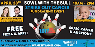 Bowl with The Bull Strike Out Cancer Fundraising Event  primärbild