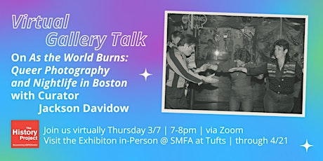 Hauptbild für Virtual Gallery Talk on "As the World Burns" with Curator Jackson Davidow