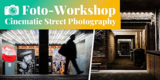 Imagem principal do evento Fotokurs: Straßenfotografie in der Nacht - Cinematic Street Photography