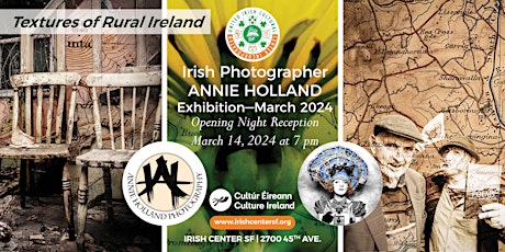 Imagem principal de Textures of Rural Ireland—Opening Night Artist's Reception