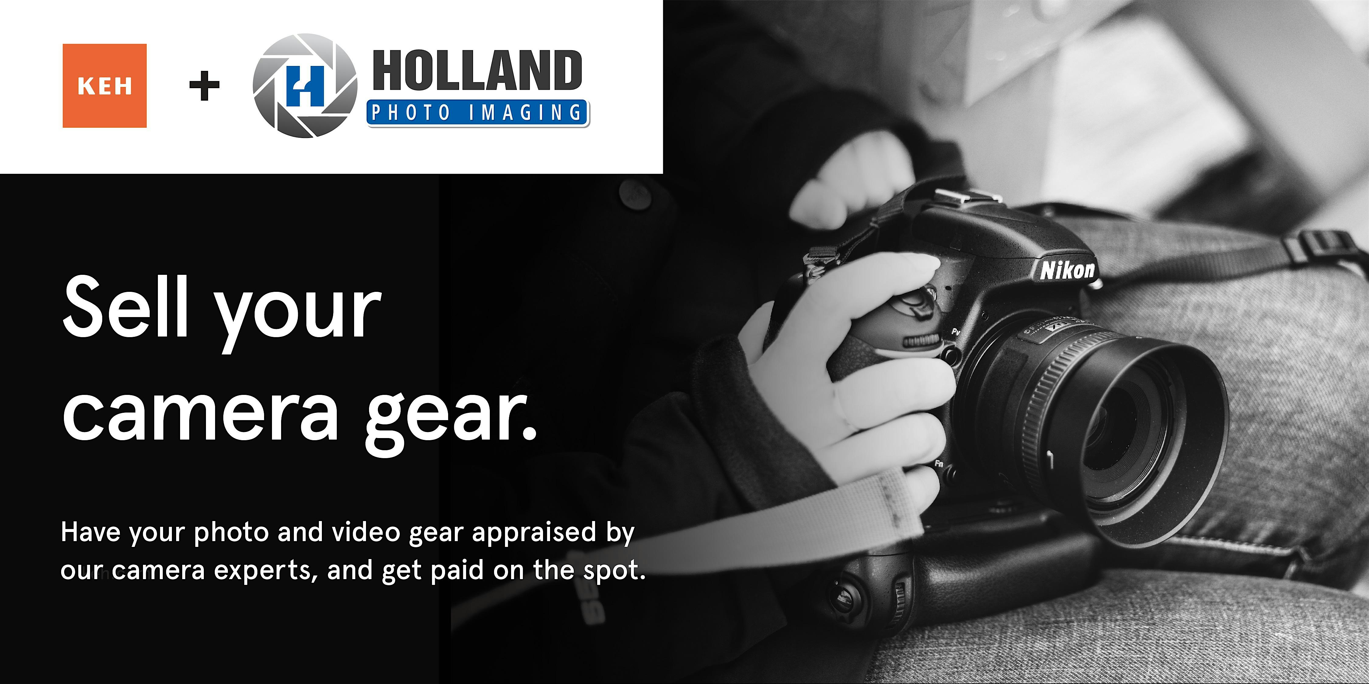 Sell your camera gear (free event) at Holland Photo Imaging