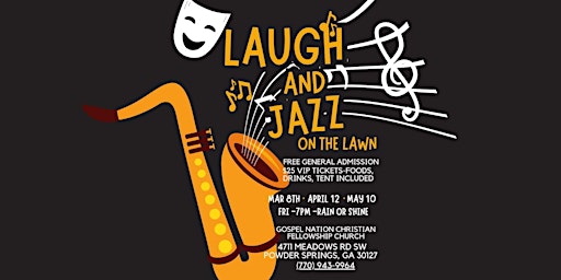 Imagem principal do evento Laugh and Jazz on the Lawn