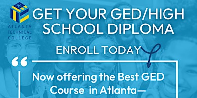 G.E.D. Courses Now offered at Westside Works! primary image