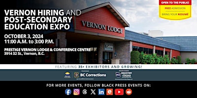 FREE Vernon Hiring  and Education Expo 2024 primary image
