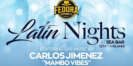 Image principale de LATIN NIGHTS at Sea Bar (Staten Island) Each and every Tuesday