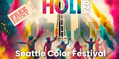 Hauptbild für Seattle Color Festival - Holi 2024