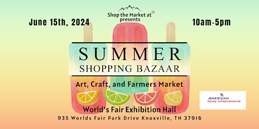 Imagem principal do evento Summer Shopping Bazaar