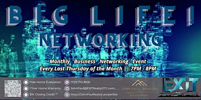 Big Life! Networking || June 27th, 2024 primary image