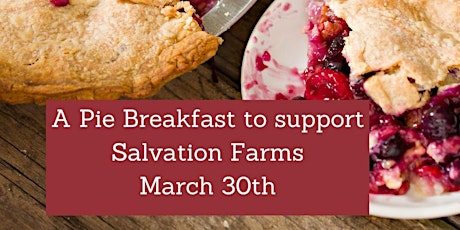 Pie Breakfast for Salvation Farms