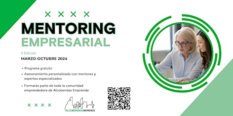 Forma parte del Mentoring Empresarial de Alcobendas Emprende