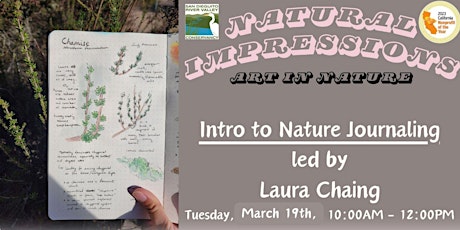 Imagen principal de Natural Impressions: Intro to Nature Journaling with Laura Chaing