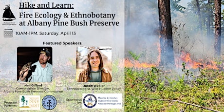 Hike + Learn: Fire Ecology + Ethnobotany at Albany Pine Bush Preserve