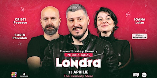 Image principale de SOLD OUT | Stand-up Comedy cu Sorin, Cristi și Ioana | LONDRA | 13.04.24