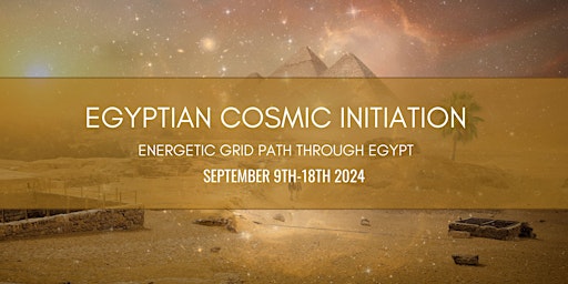 Imagem principal do evento Egyptian Cosmic Initation